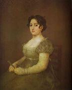 Woman with a Fan Francisco Jose de Goya